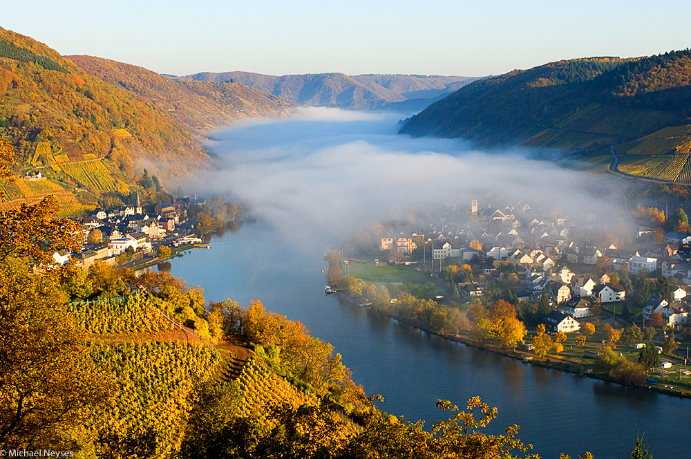 Goldener Oktober bei Bullay