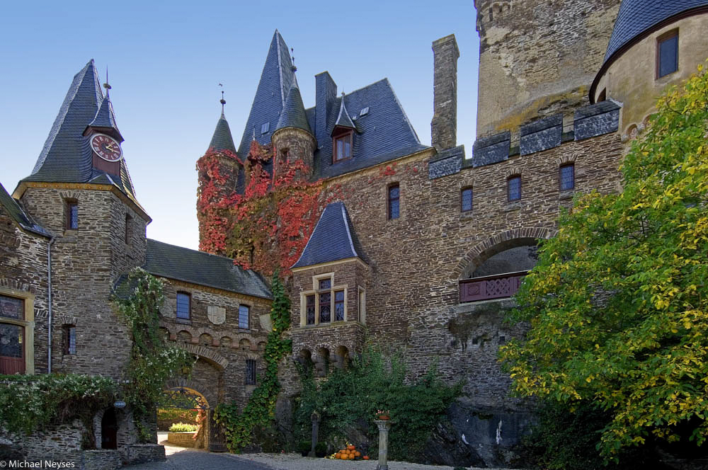 Burg Cochem Innenhof